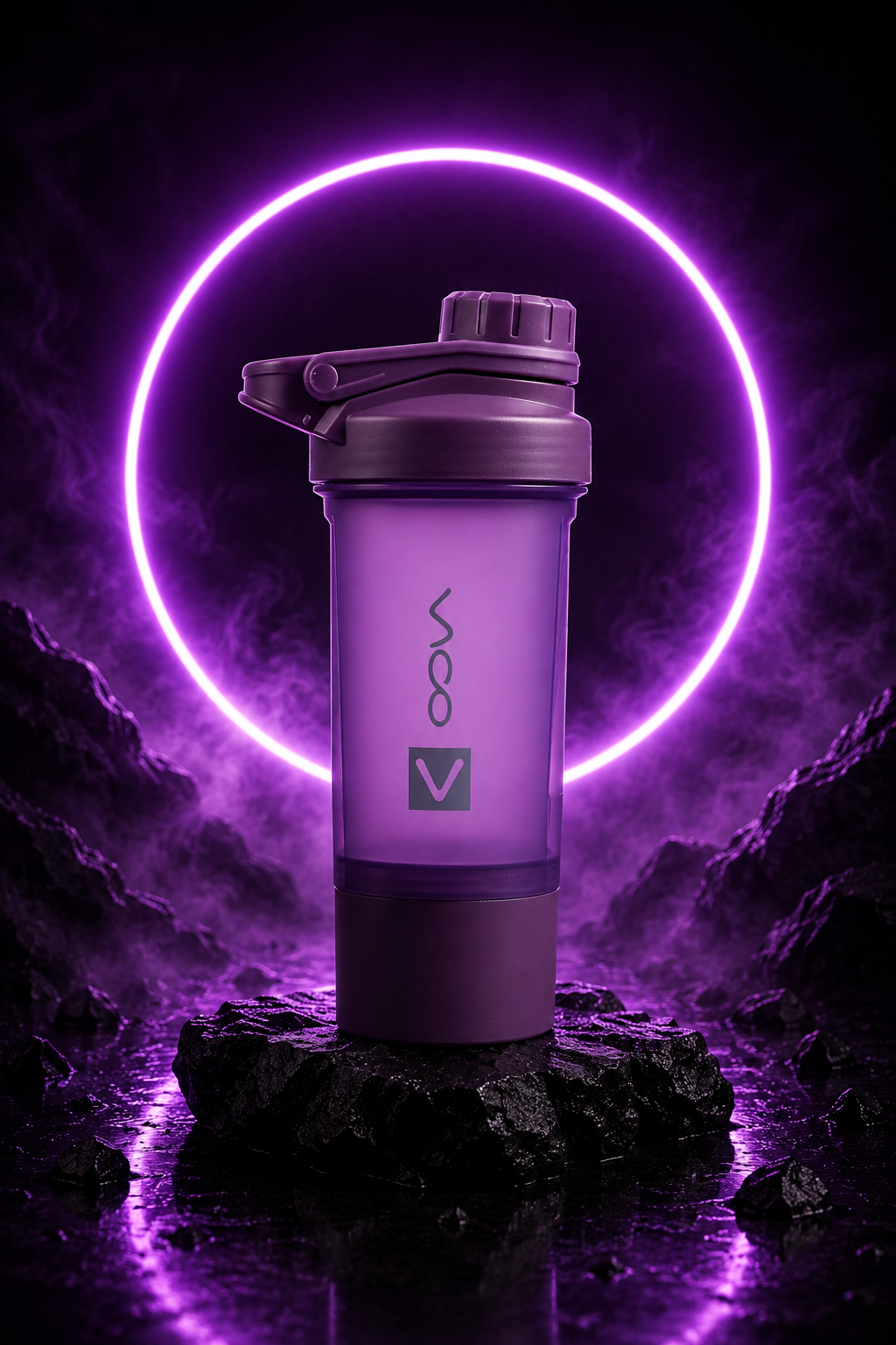 SHAKER 600 ML PURPLE COLOR